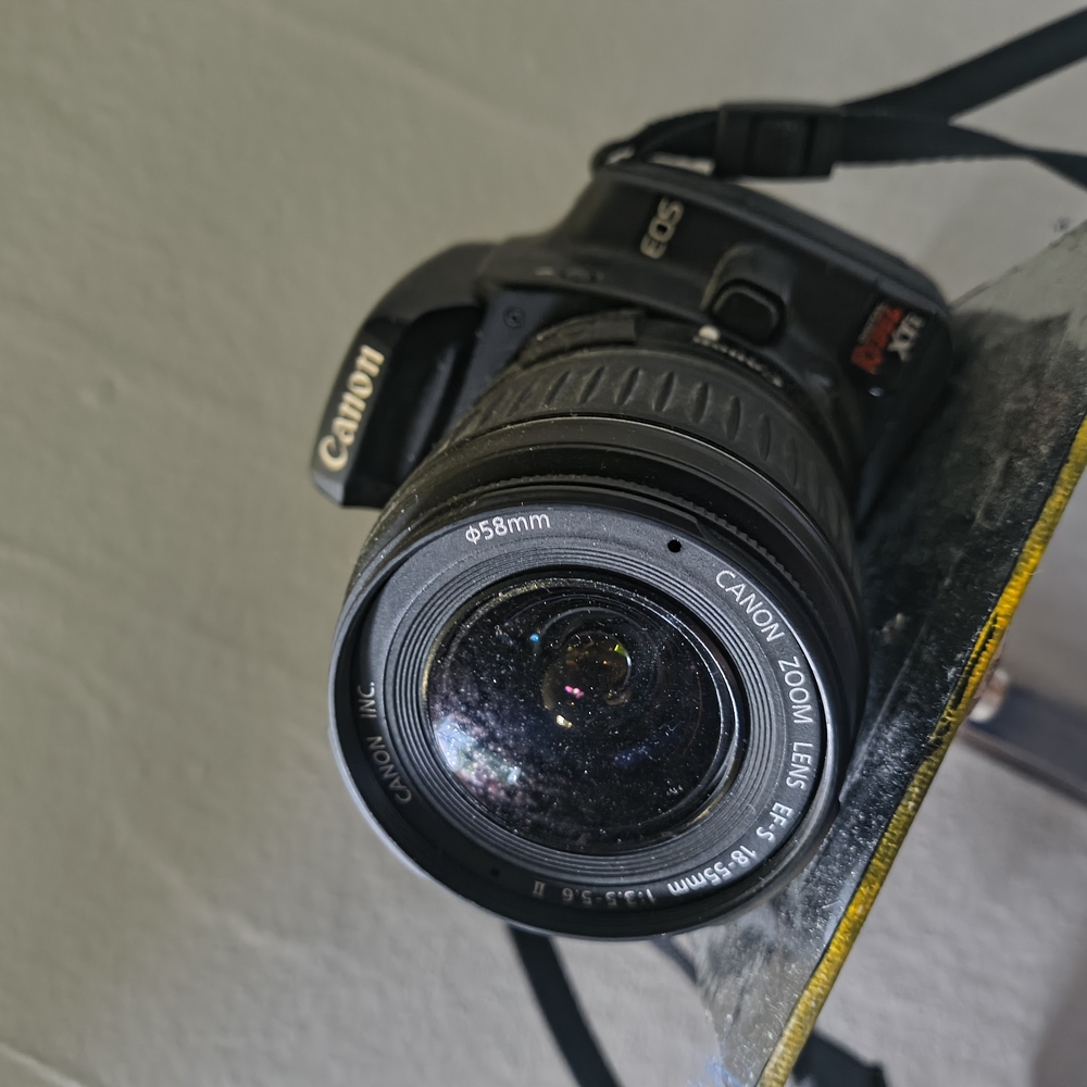 Canon Rebel XTI Black DSLR Camera